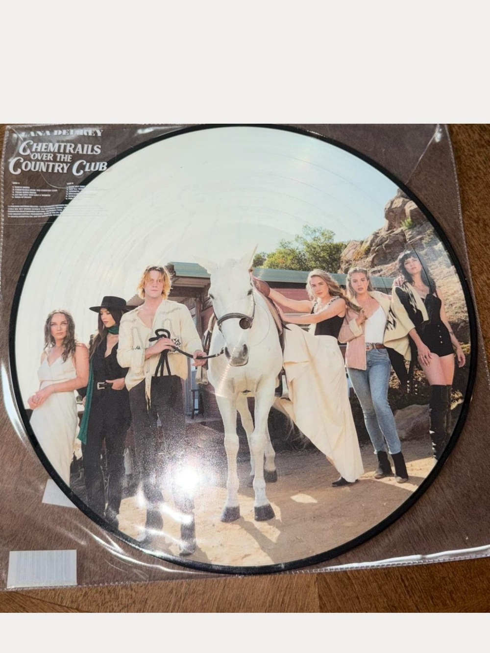 Lana Del Rey - Chemtrails over the Country Club picture disc